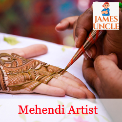 Mehendi artist Mrs. Payel Bagchi Mondal in Baghajatin